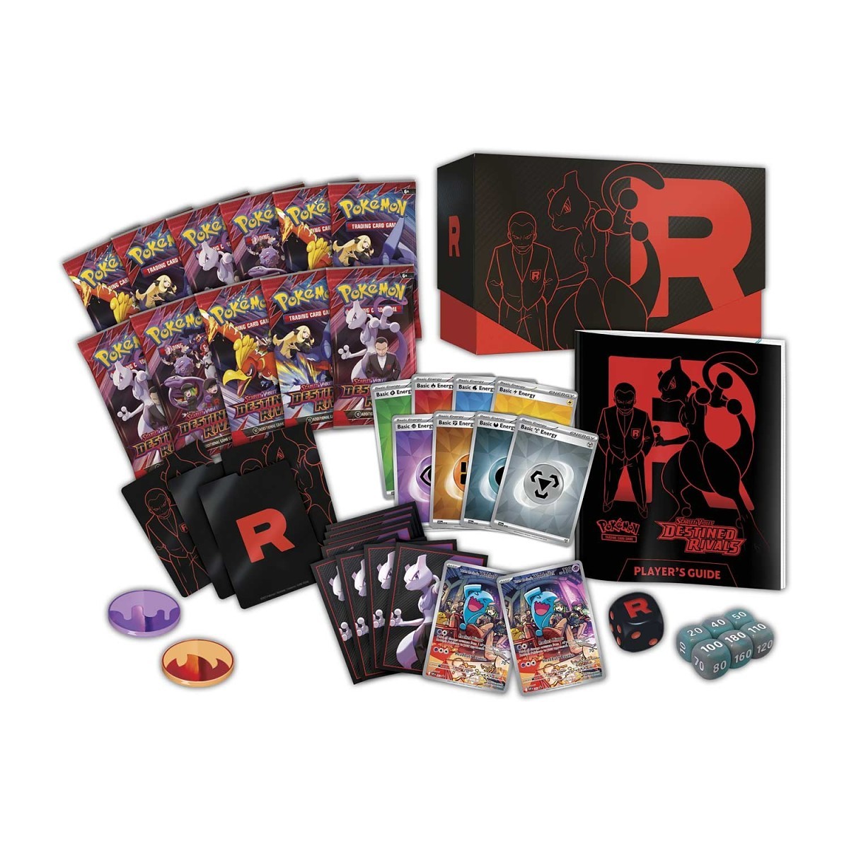 Pokémon TCG: Scarlet & Violet-Destined Rivals Pokémon Center Elite Trainer Box - Image 5