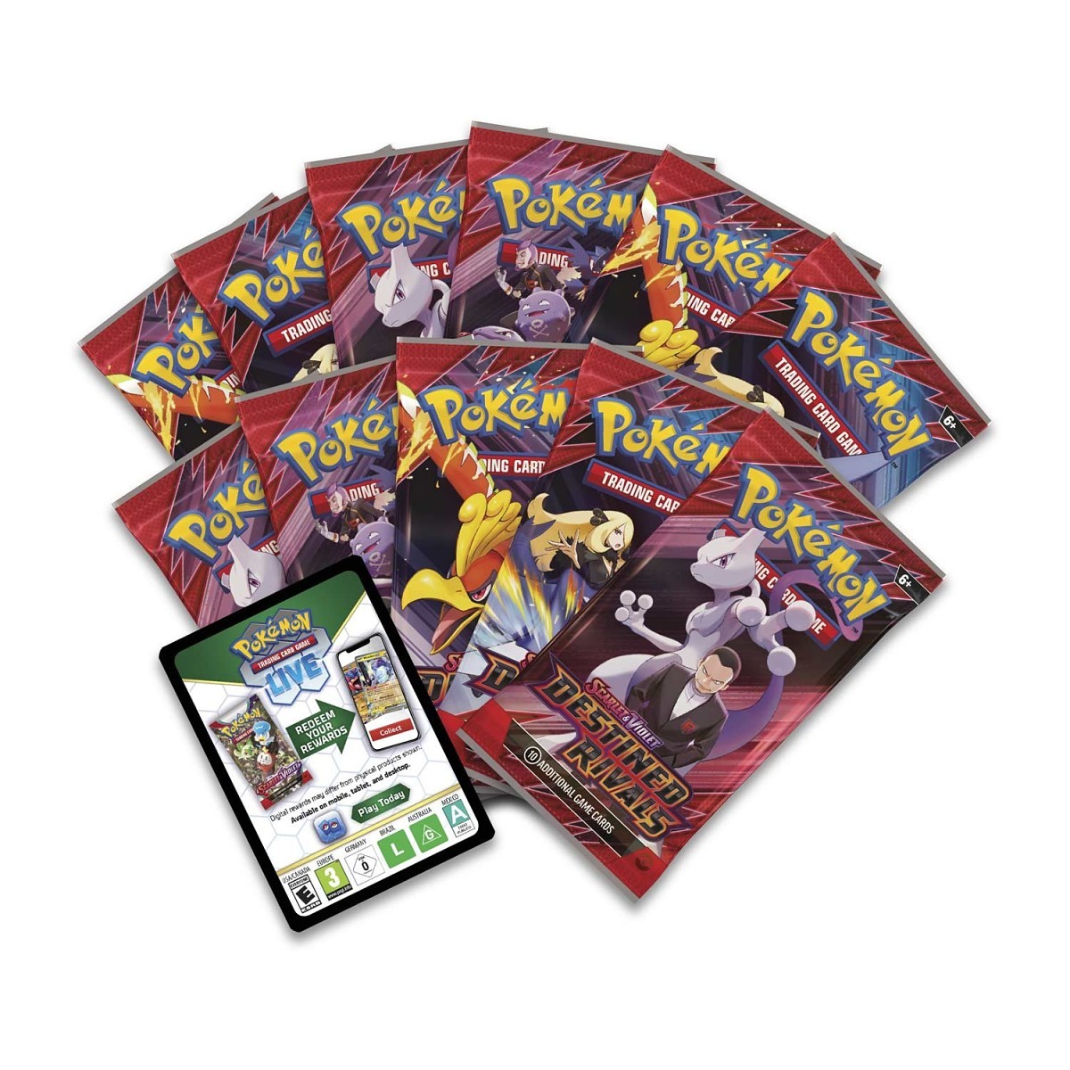 Pokémon TCG: Scarlet & Violet-Destined Rivals Pokémon Center Elite Trainer Box - Image 3
