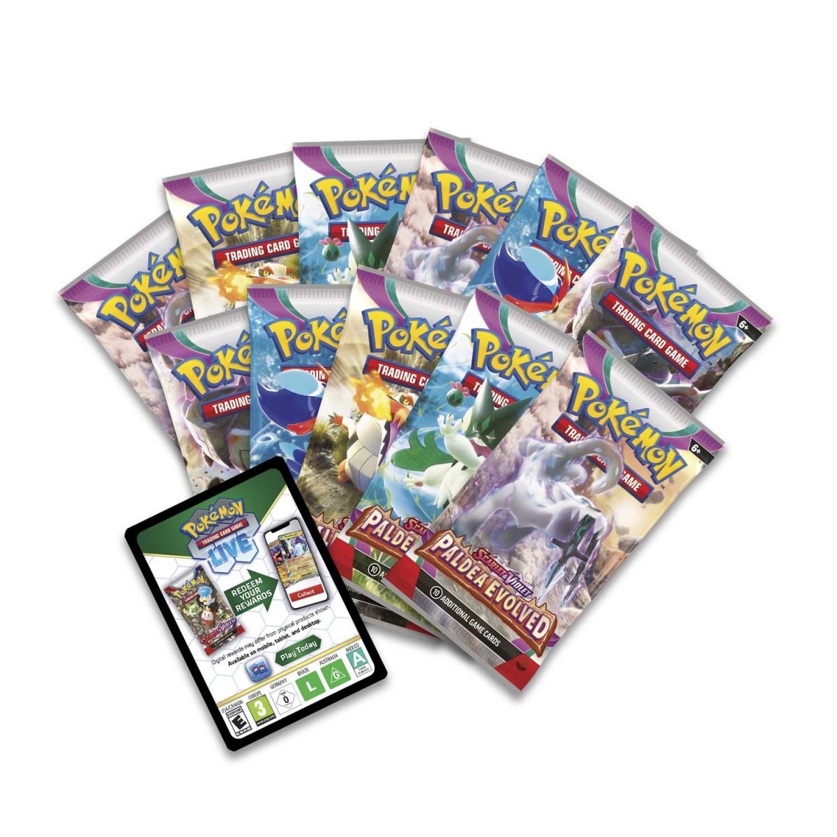 Pokémon TCG: Scarlet & Violet-Paldea Evolved Pokémon Center Elite Trainer Box - Image 3