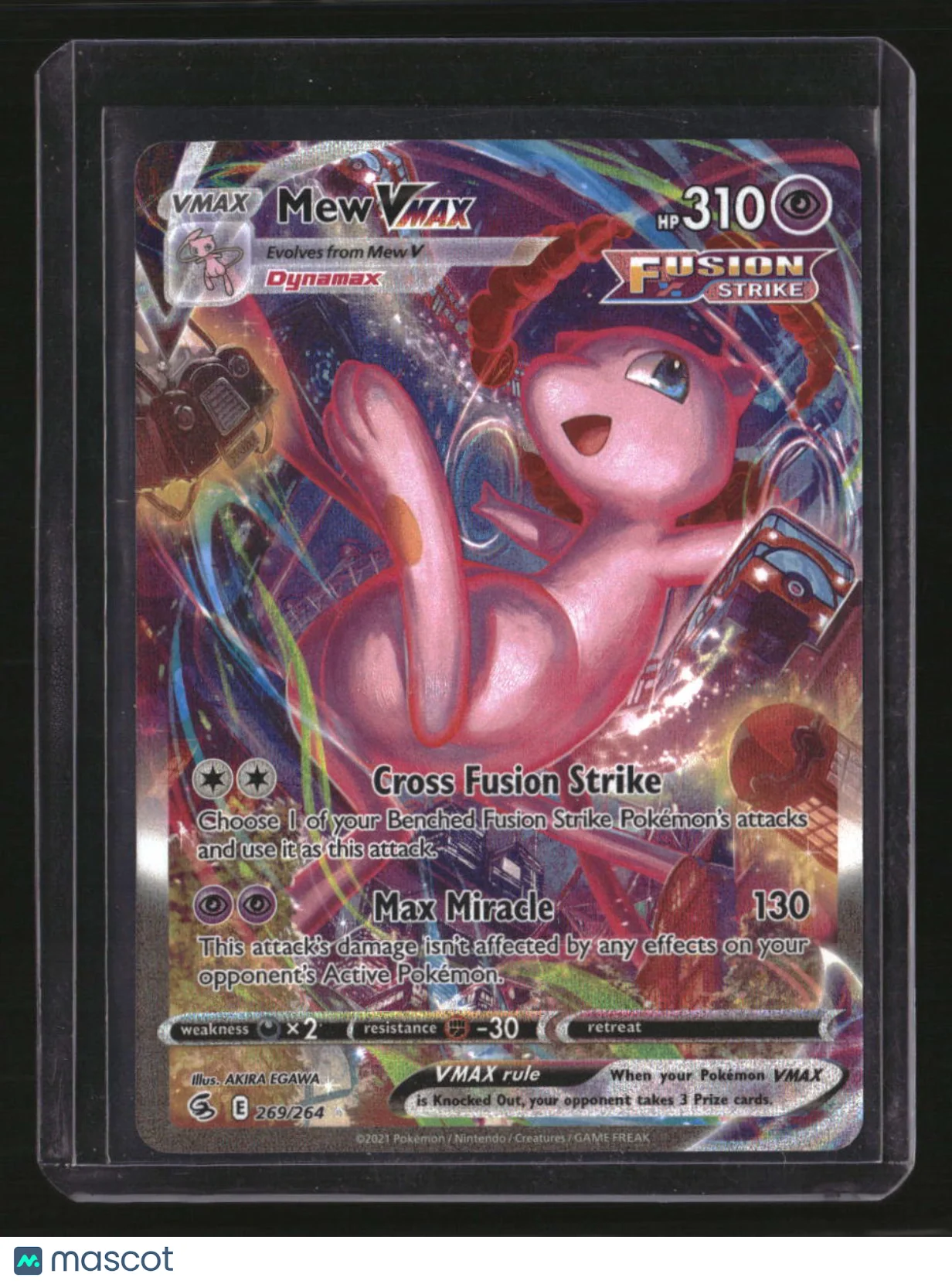 Fusion Strike Mew VMAX (Alternate Art Secret)